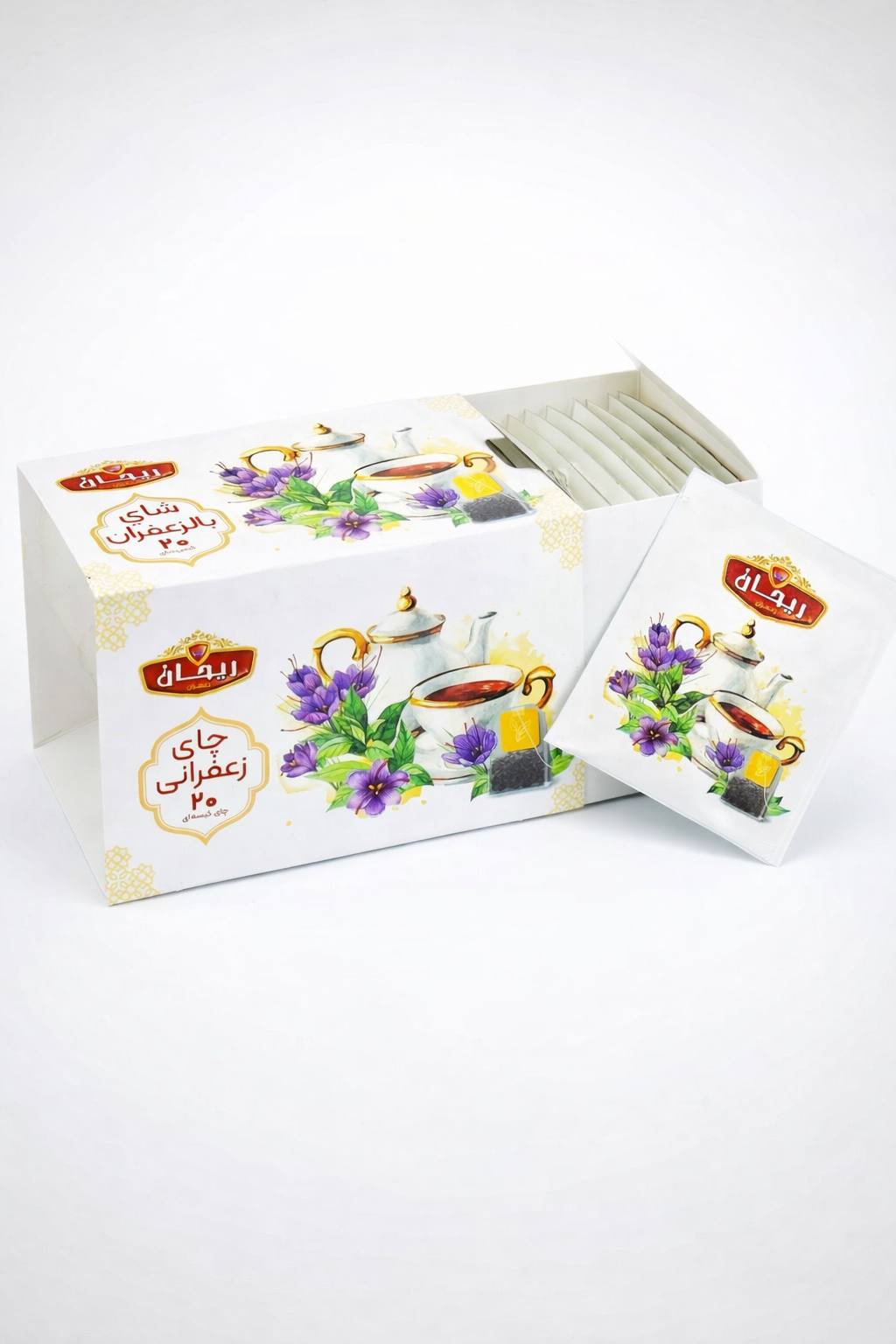 SAFFRON TEA 20*10PCS شاى بالزعفران