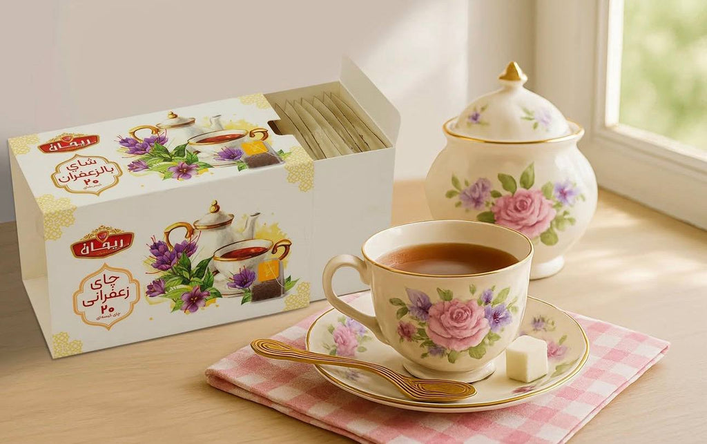 SAFFRON TEA 20*10PCS شاى بالزعفران