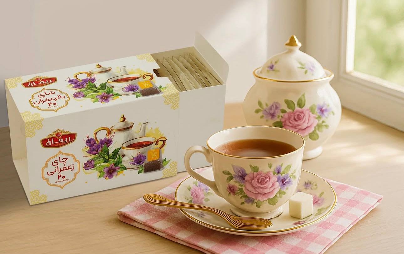 SAFFRON TEA 20*10PCS شاى بالزعفران